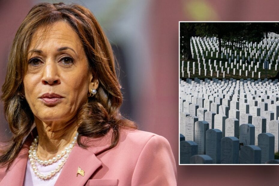 Gold Star families slam Kamala Harris for ‘playing politics’ over Trump’s visit to Arlington National Cemetery