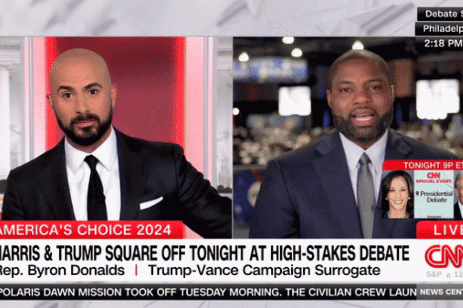 Byron Donalds spars with CNN anchor over past Trump comment on Harris’ race: ‘This is gaslighting’