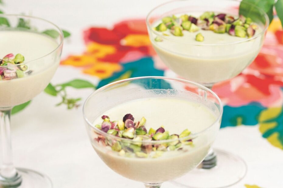 Pistachio Panna Cotta