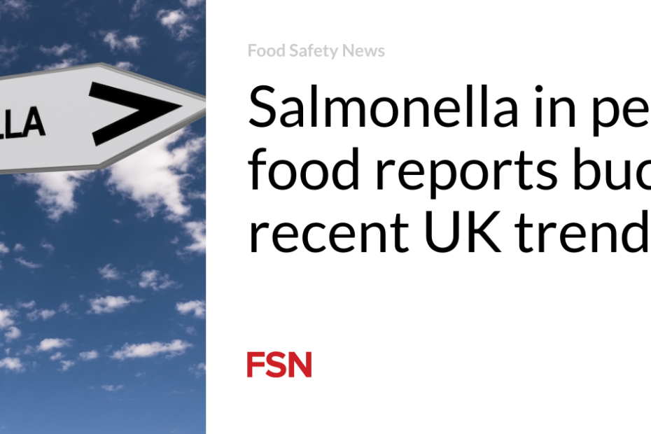 Salmonella in pet food reports buck recent UK trend