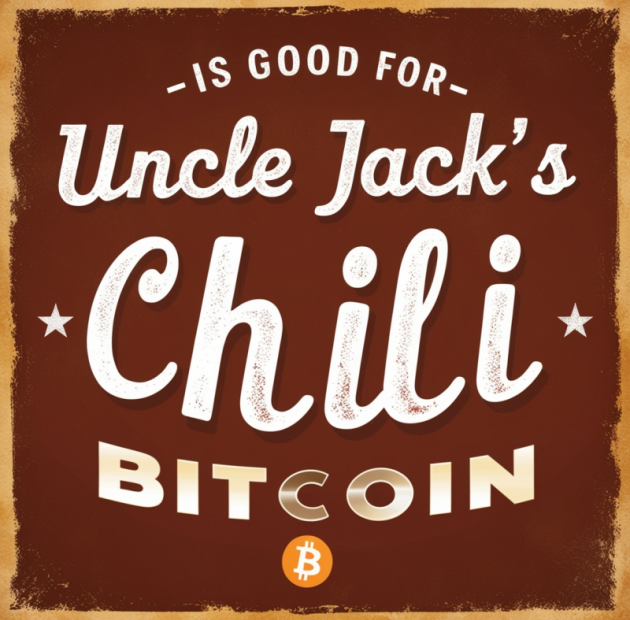 Uncle Jack’s Chili is Good for Bitcoin