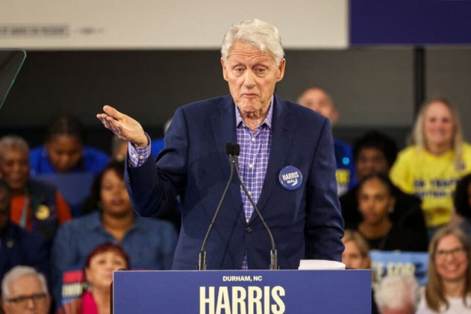 Bill Clinton says it’s OK to vote for Harris even though Trump’s economy ‘was better’