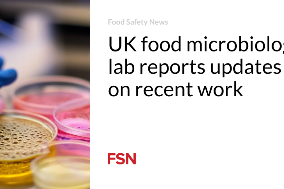 UK food microbiology lab reports updates on recent work